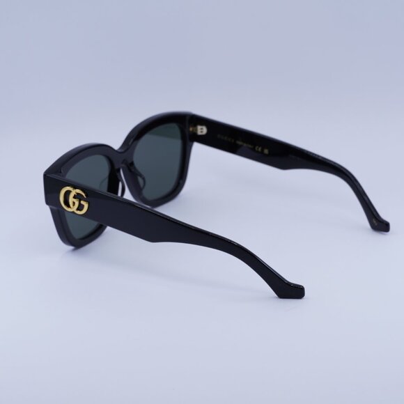 ?️ New Gucci GG1550SK 001 Sunglasses - Black Frame, Grey Lenses main image 5